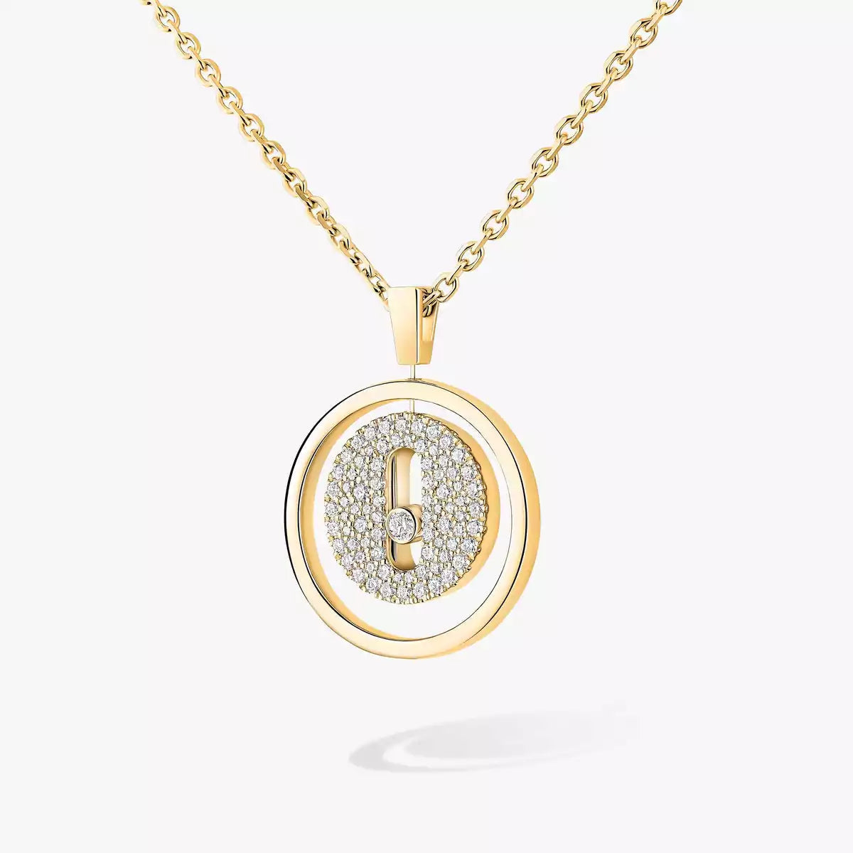 [Loco jewelrys] Lucky Move Diamond Necklace