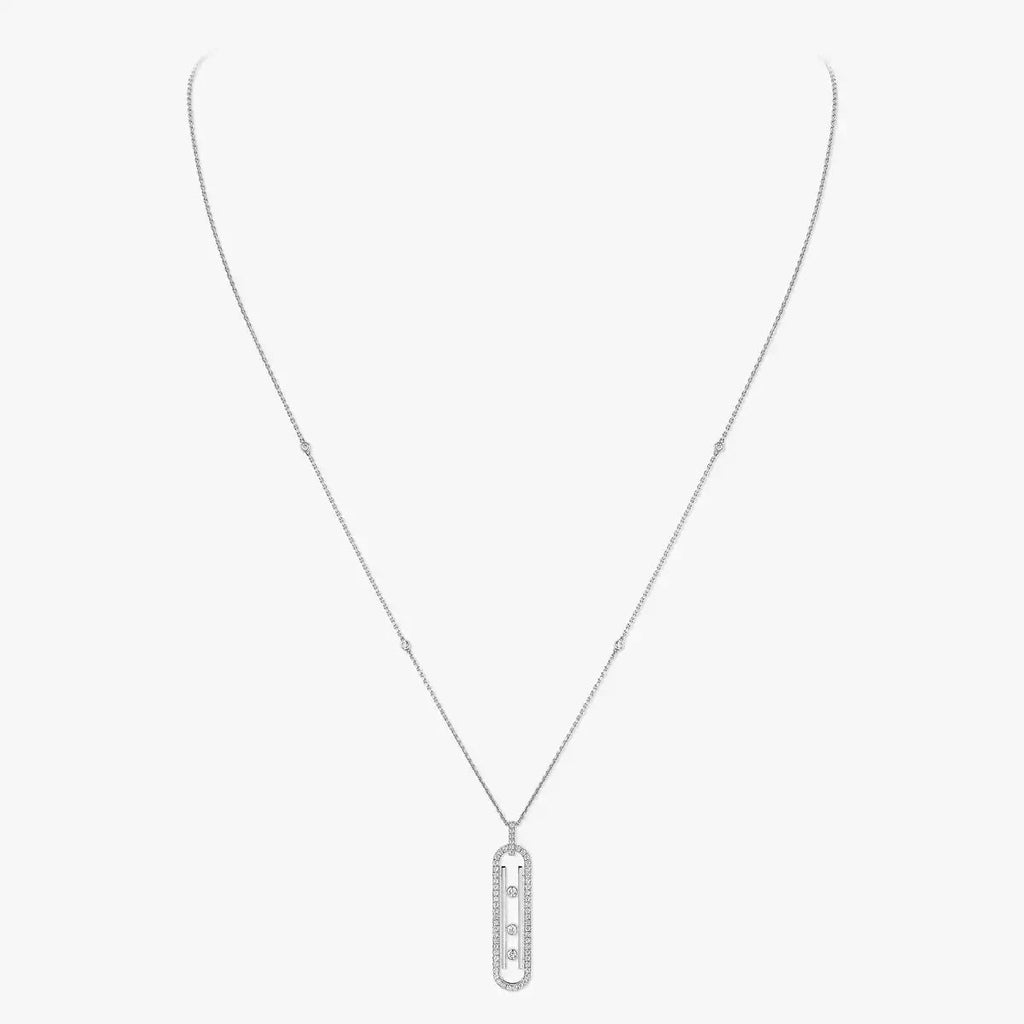 [Loco jewelrys]Diamond Necklace Move 10Th