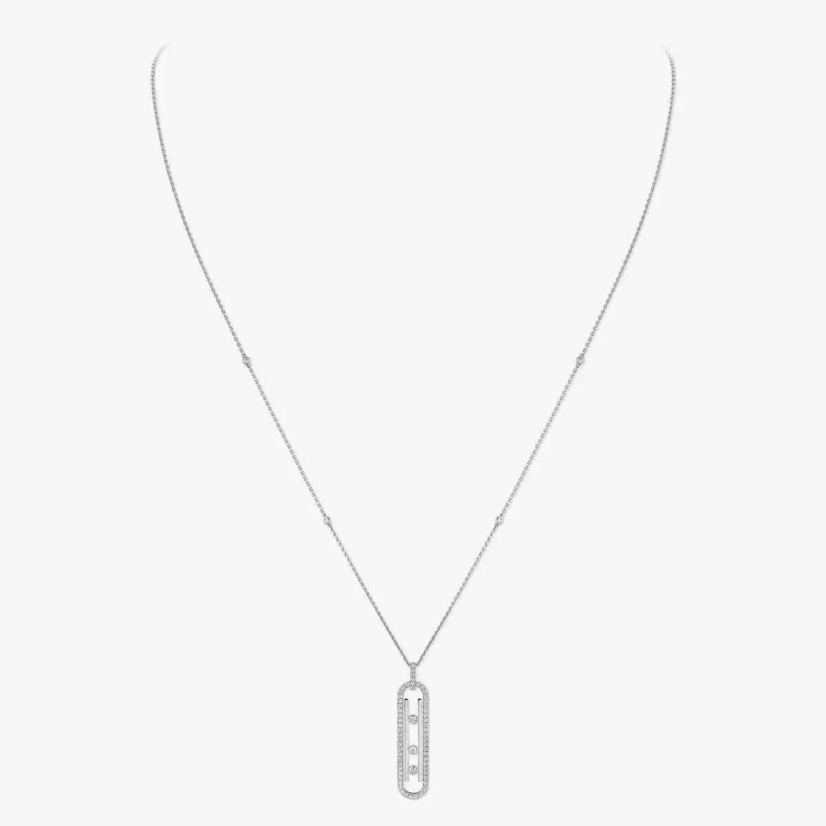 [Loco jewelrys]Diamond Necklace Move 10Th