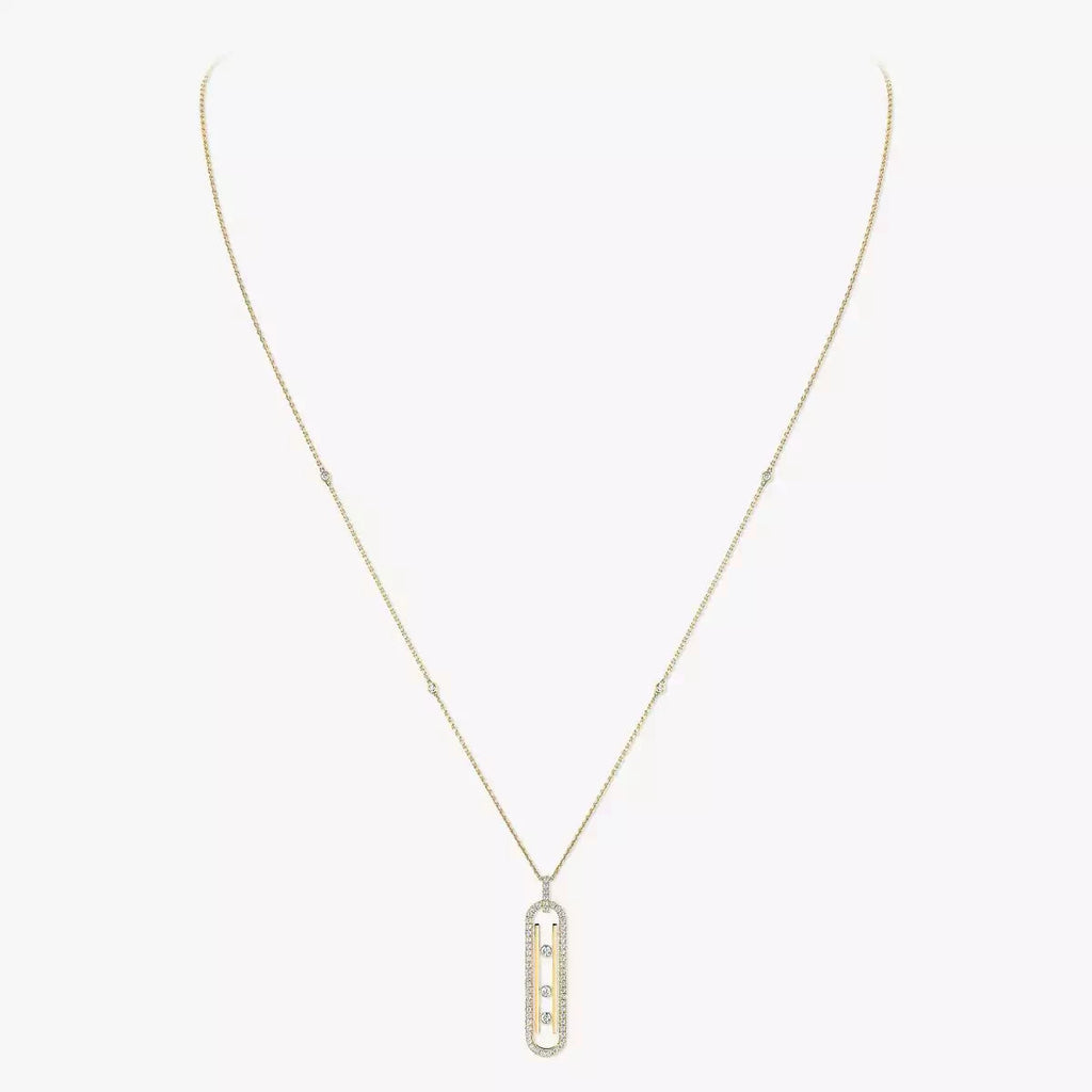 [Loco jewelrys]Diamond Necklace Move 10Th