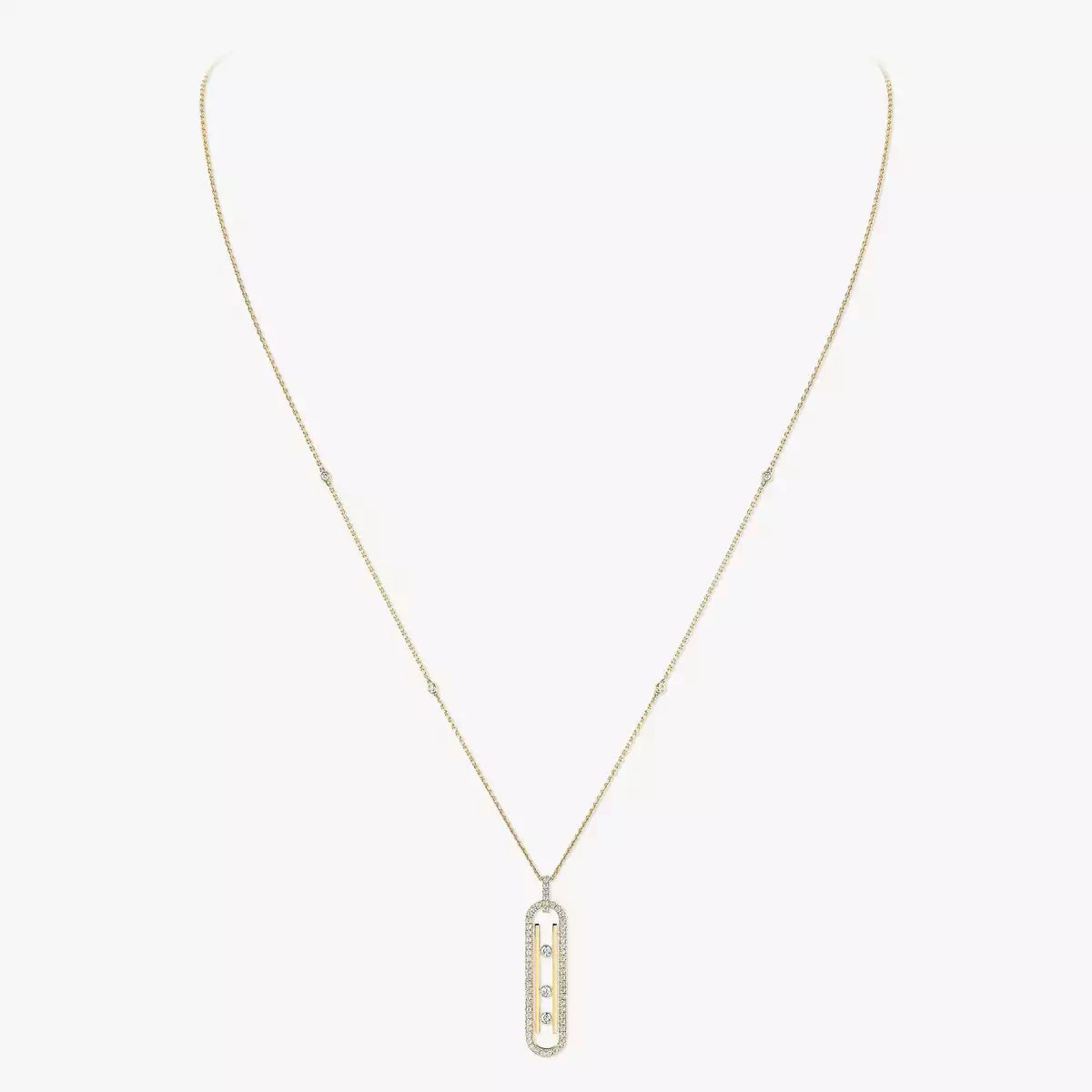 [Loco jewelrys]Diamond Necklace Move 10Th