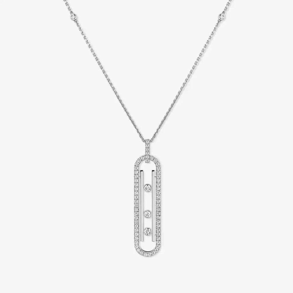 [Loco jewelrys]Diamond Necklace Move 10Th