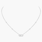 [Loco jewelrys]Diamond Necklace Move Uno