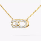 [Loco jewelrys]Diamond Necklace Move Uno