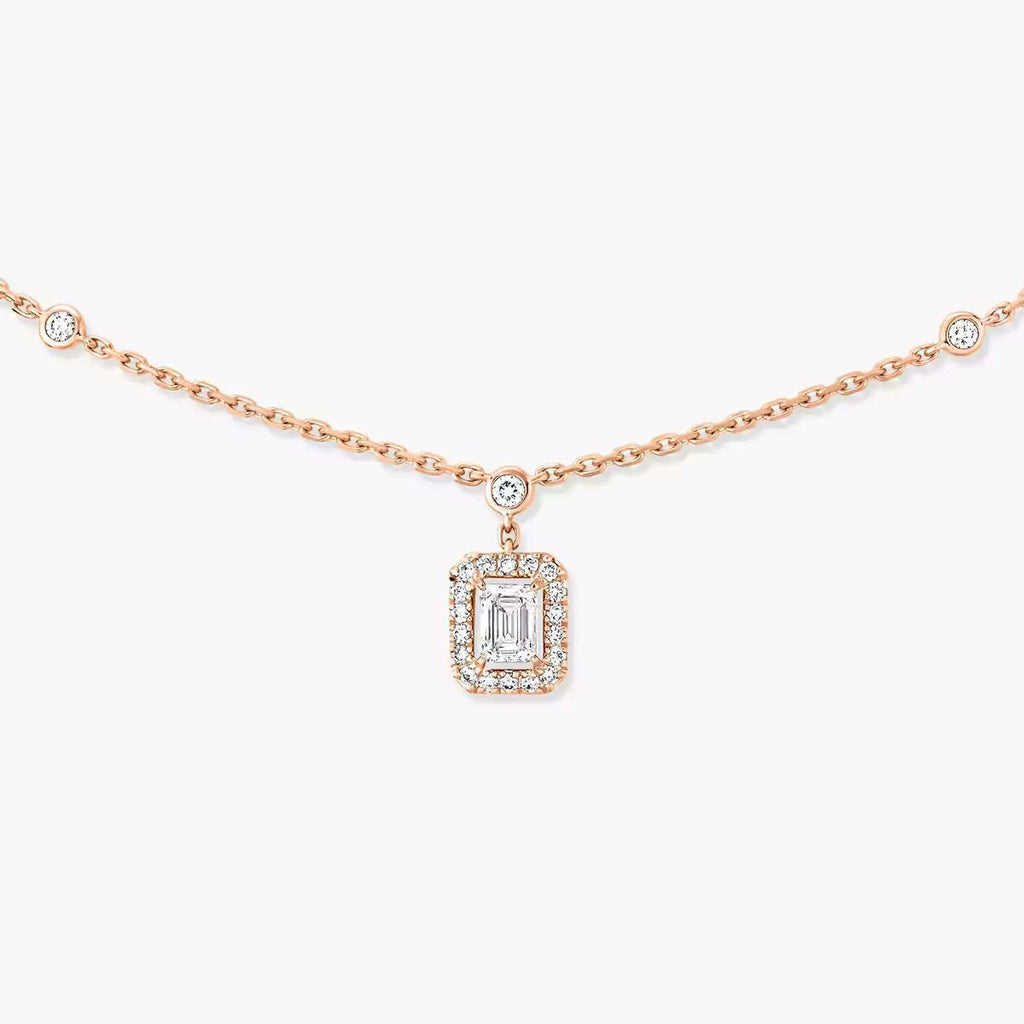 [Loco jewelrys]My Twin Diamond Necklace in Silver