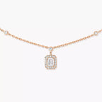 [Loco jewelrys]My Twin Diamond Necklace in Silver