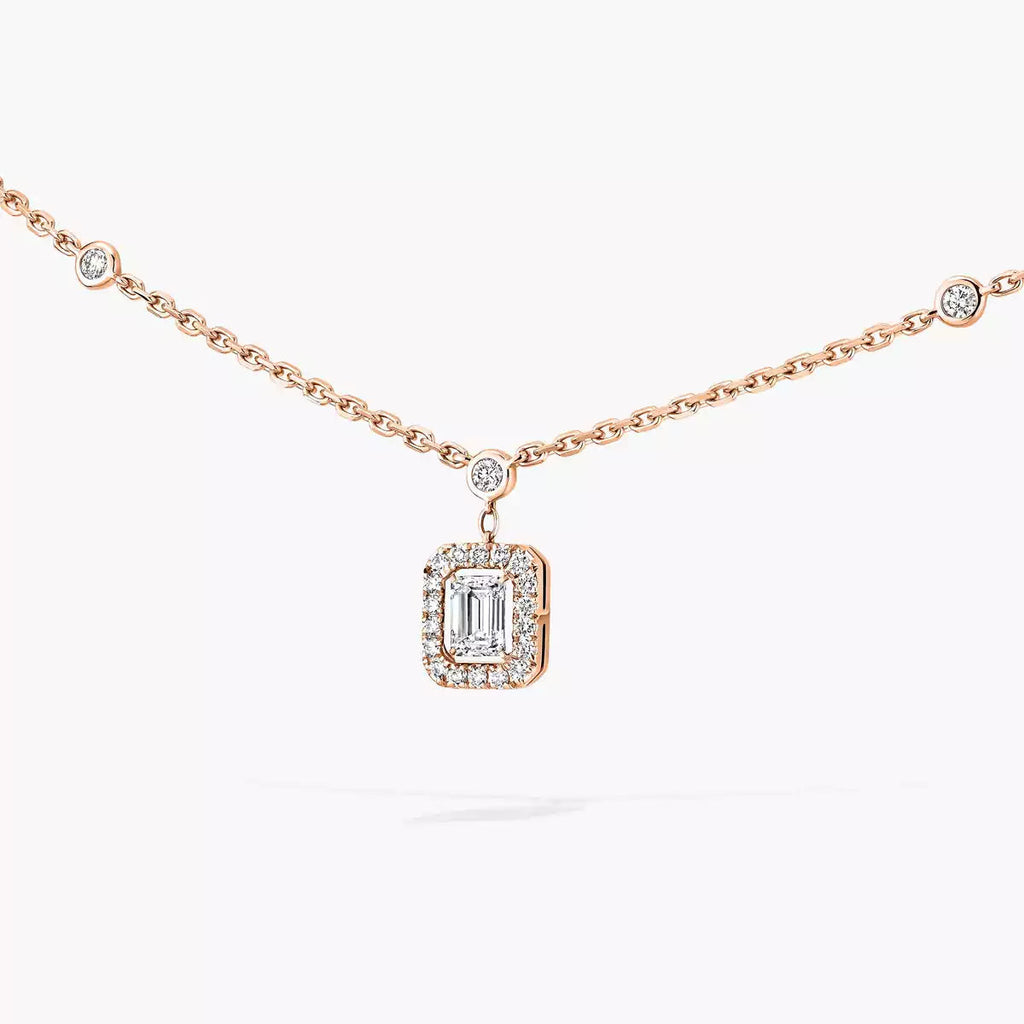 [Loco jewelrys]My Twin Diamond Necklace in Silver