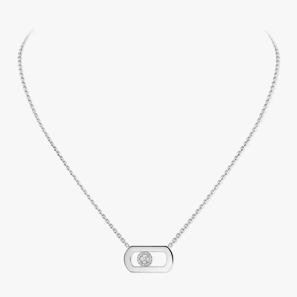 [Loco jewelrys]So Move Diamond Necklace in Gold