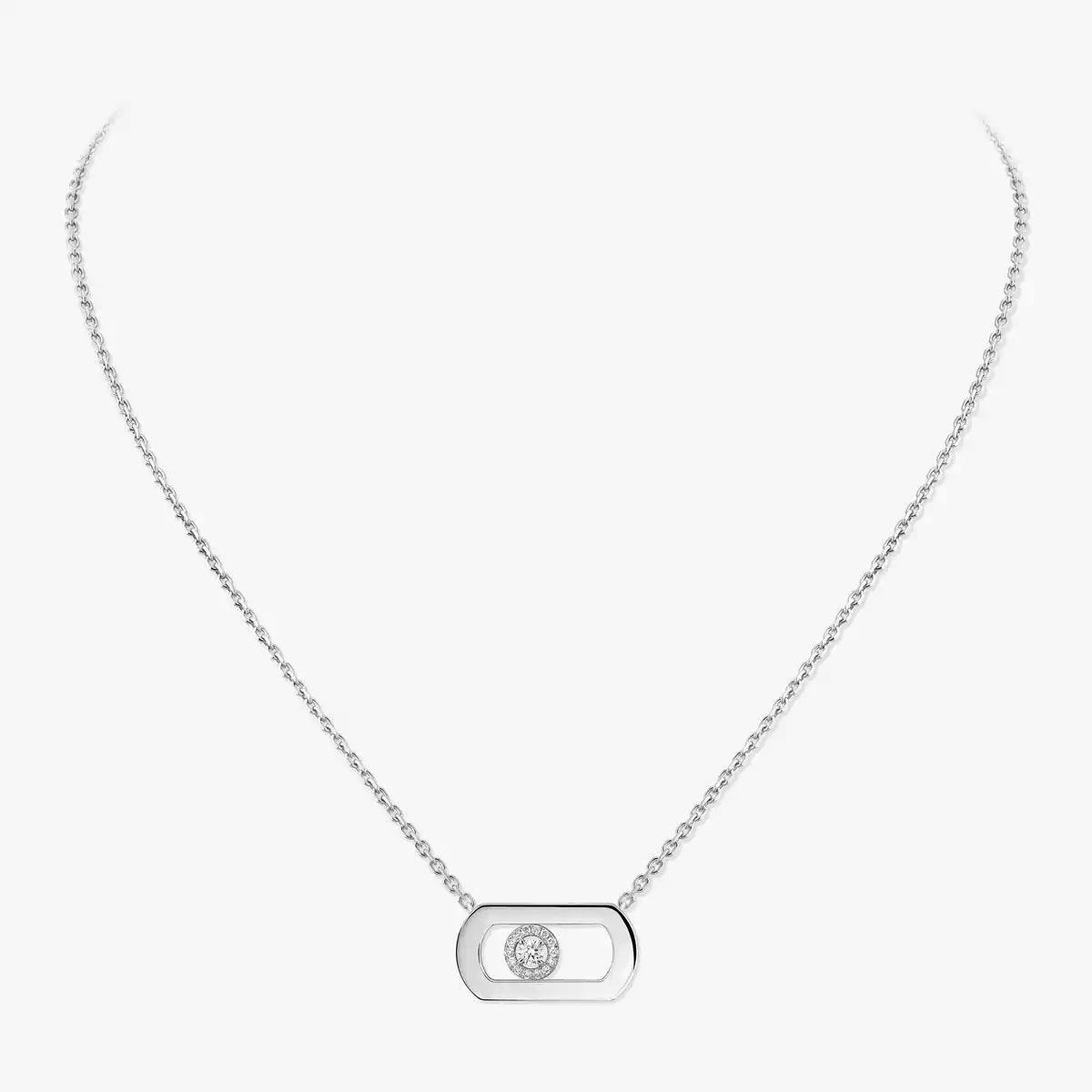 [Loco jewelrys]So Move Diamond Necklace in Gold