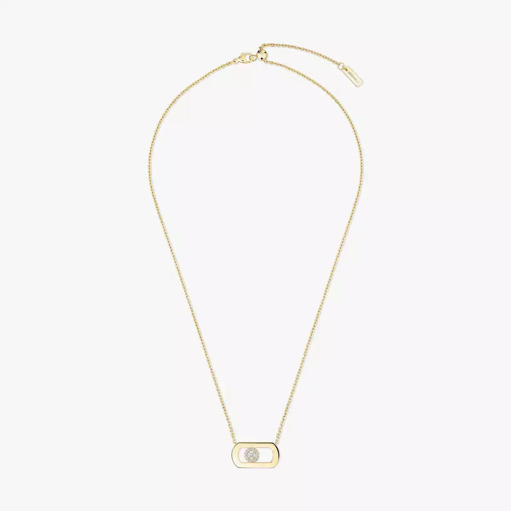 [Loco jewelrys]So Move Diamond Necklace in Gold