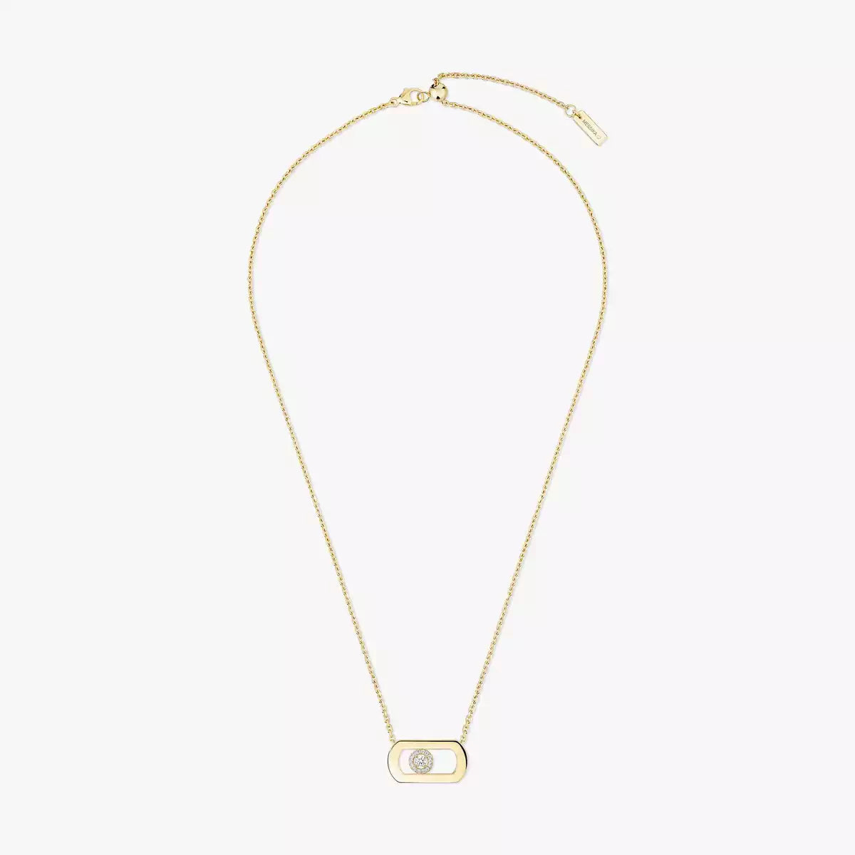 [Loco jewelrys]So Move Diamond Necklace in Gold
