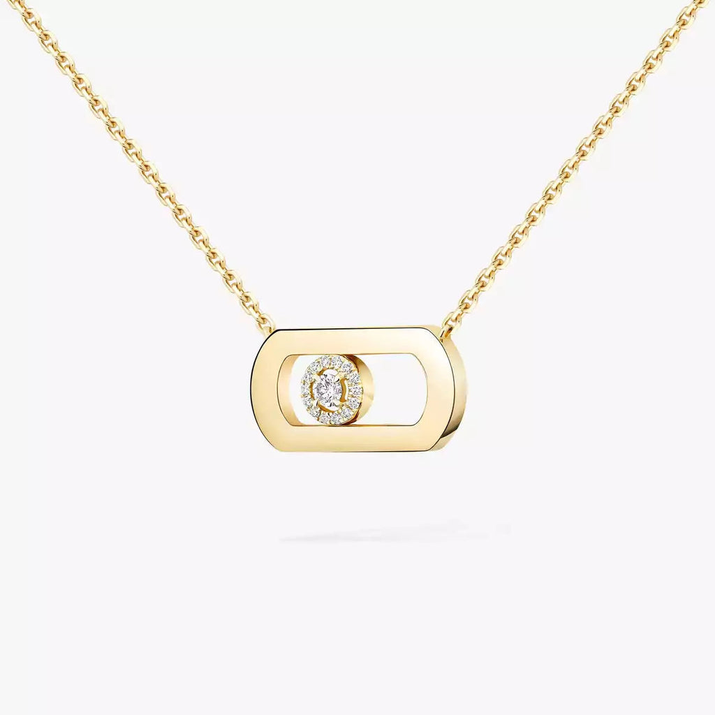 [Loco jewelrys]So Move Diamond Necklace in Gold