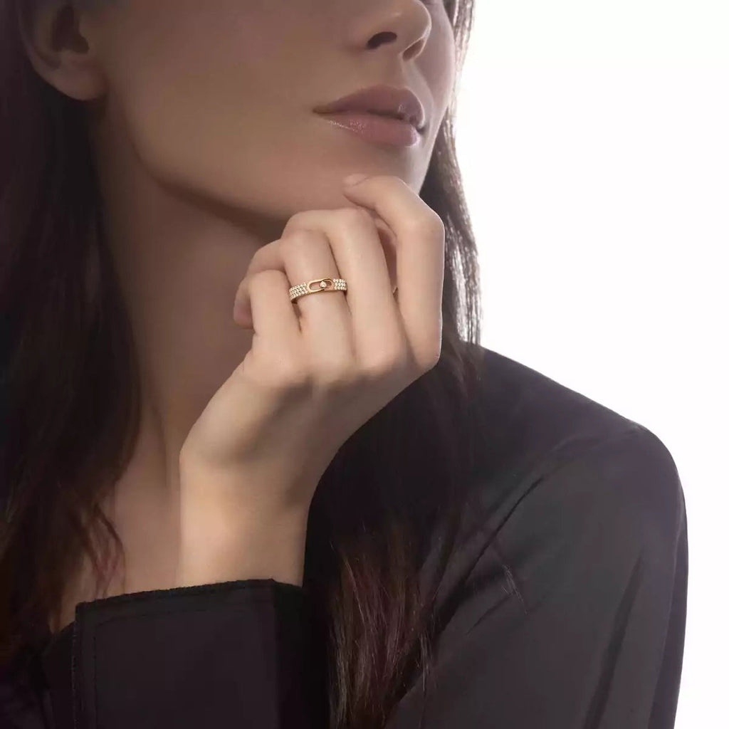 [Loco jewelrys]Move Joaillerie Pave_ Diamond Wedding Ring