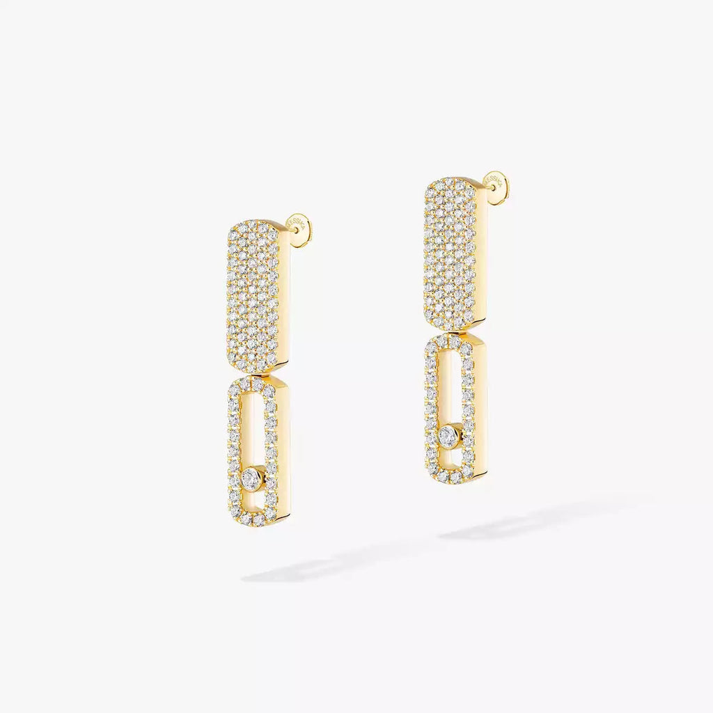 [Loco jewelrys]Imperial Move SM Diamond Earrings