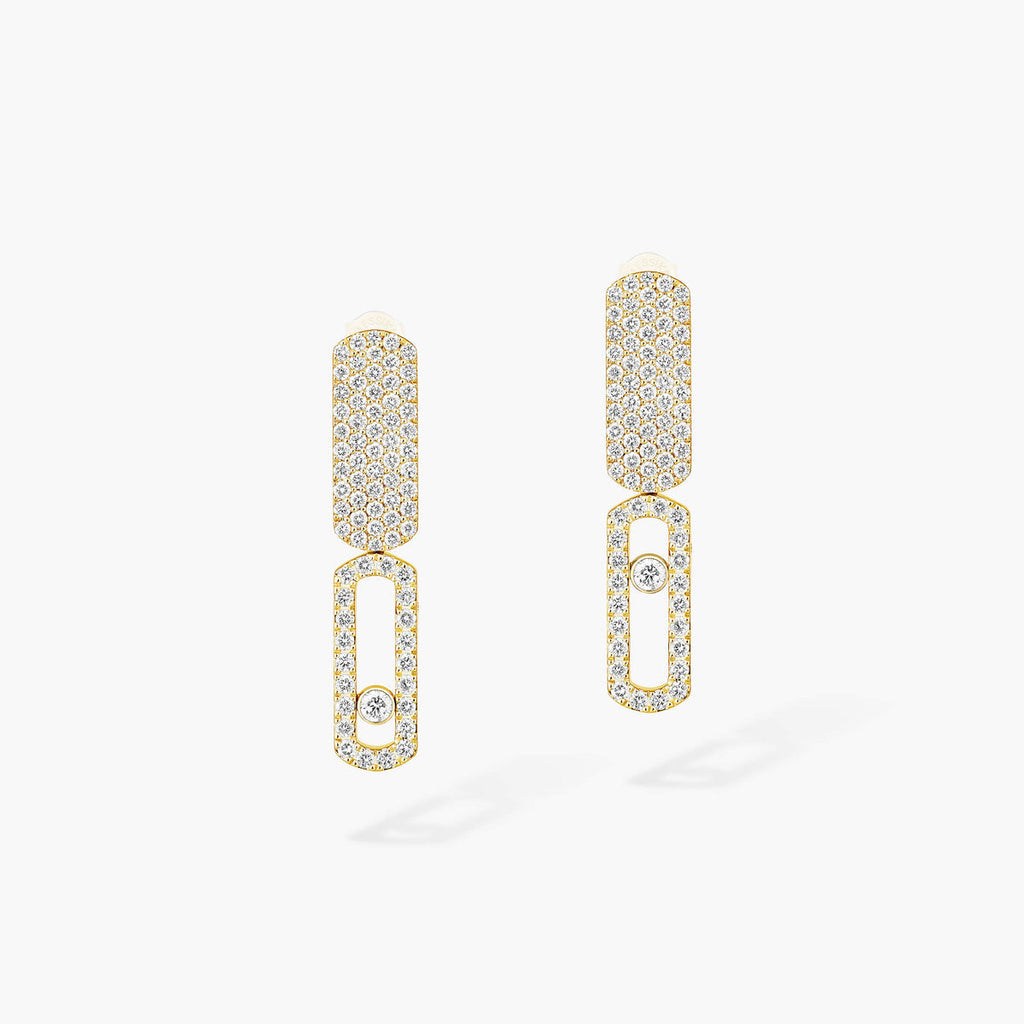 [Loco jewelrys]Imperial Move SM Diamond Earrings