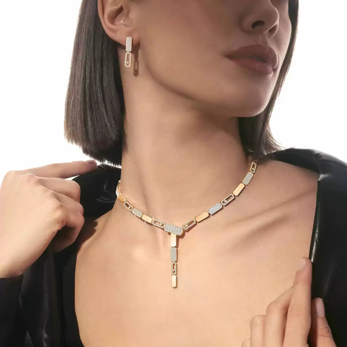 [Loco jewelrys]Imperial Move SM Diamond Earrings