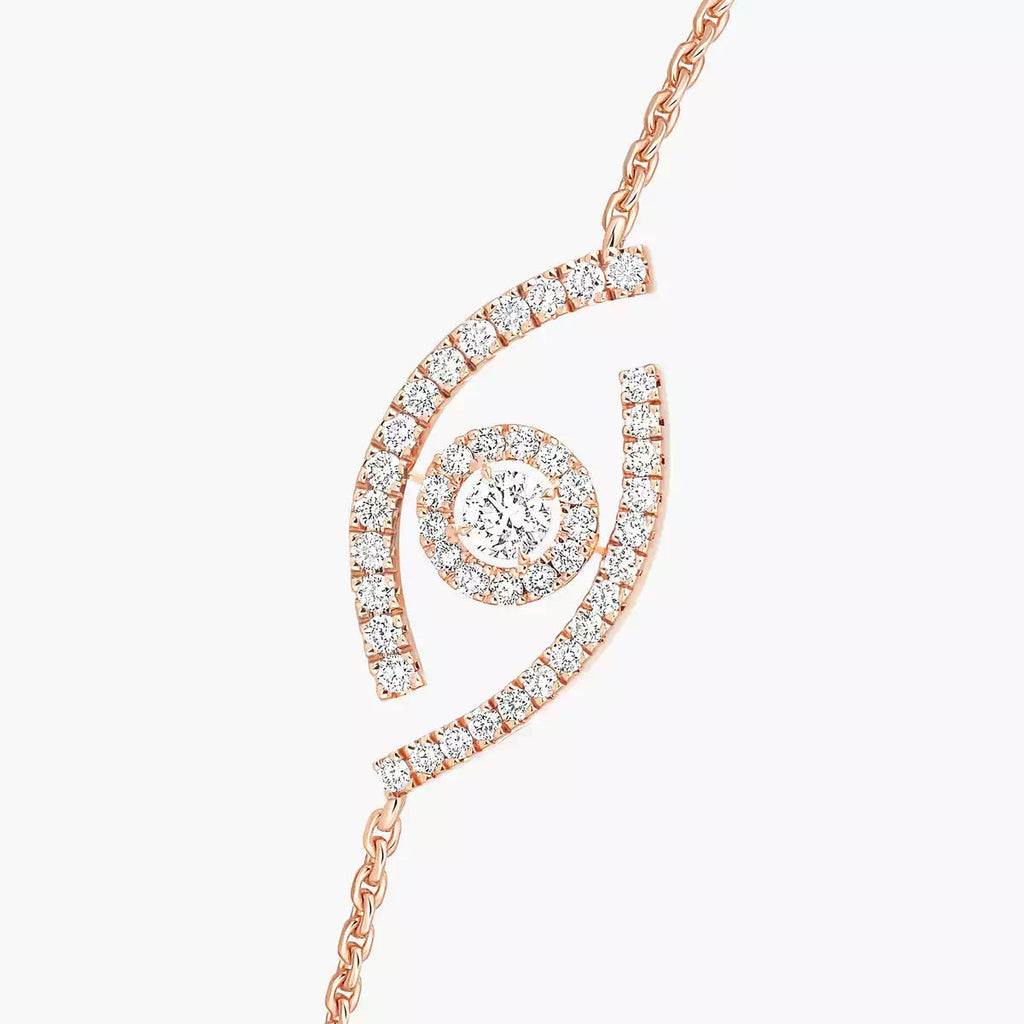 [Loco jewelrys]Lucky Eye Pave-Set Diamond Bracelet