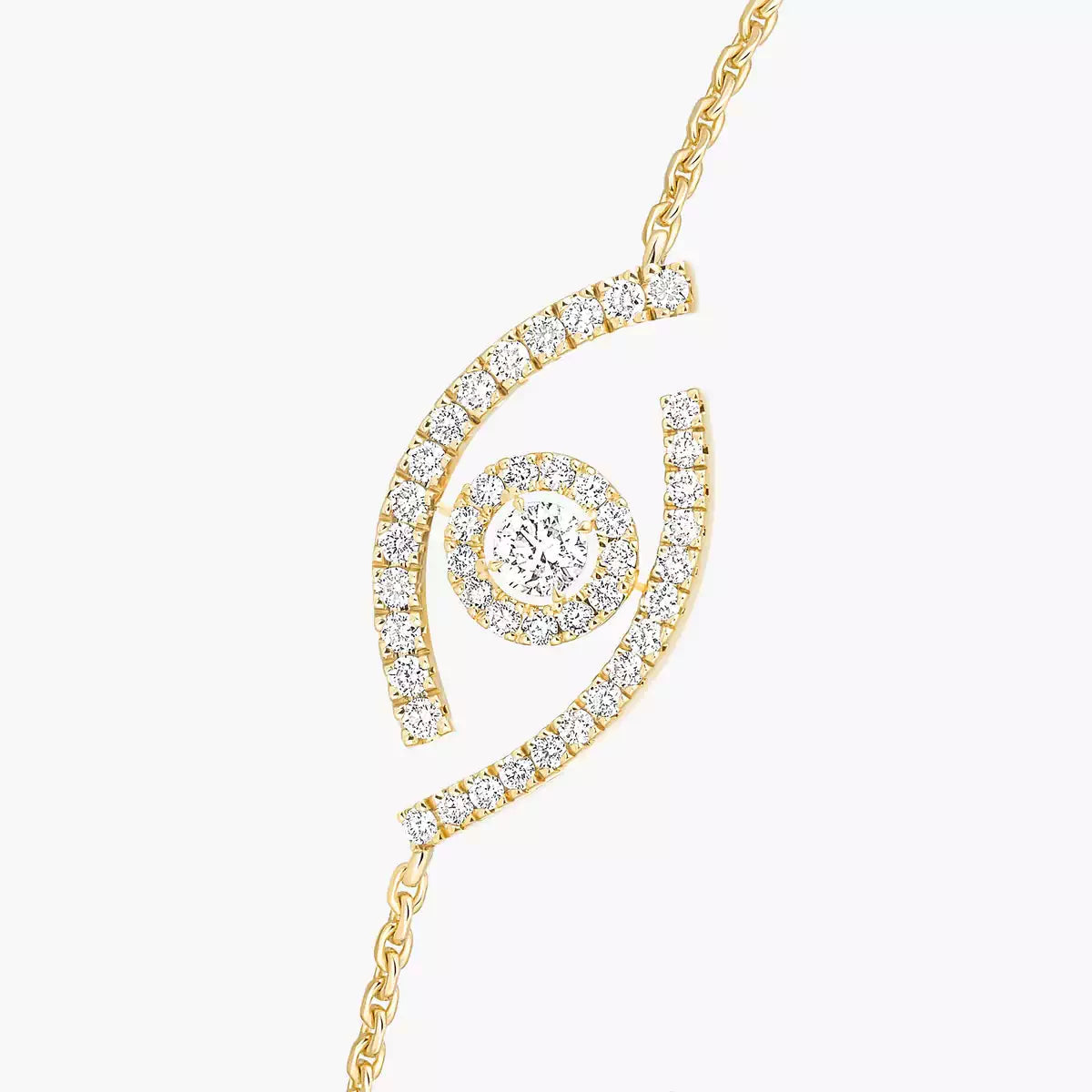 [Loco jewelrys]Lucky Eye Pave-Set Diamond Bracelet