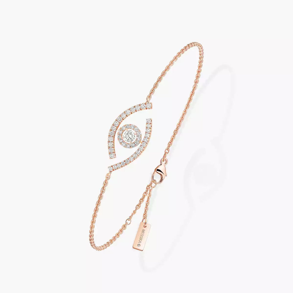 [Loco jewelrys]Lucky Eye Pave-Set Diamond Bracelet