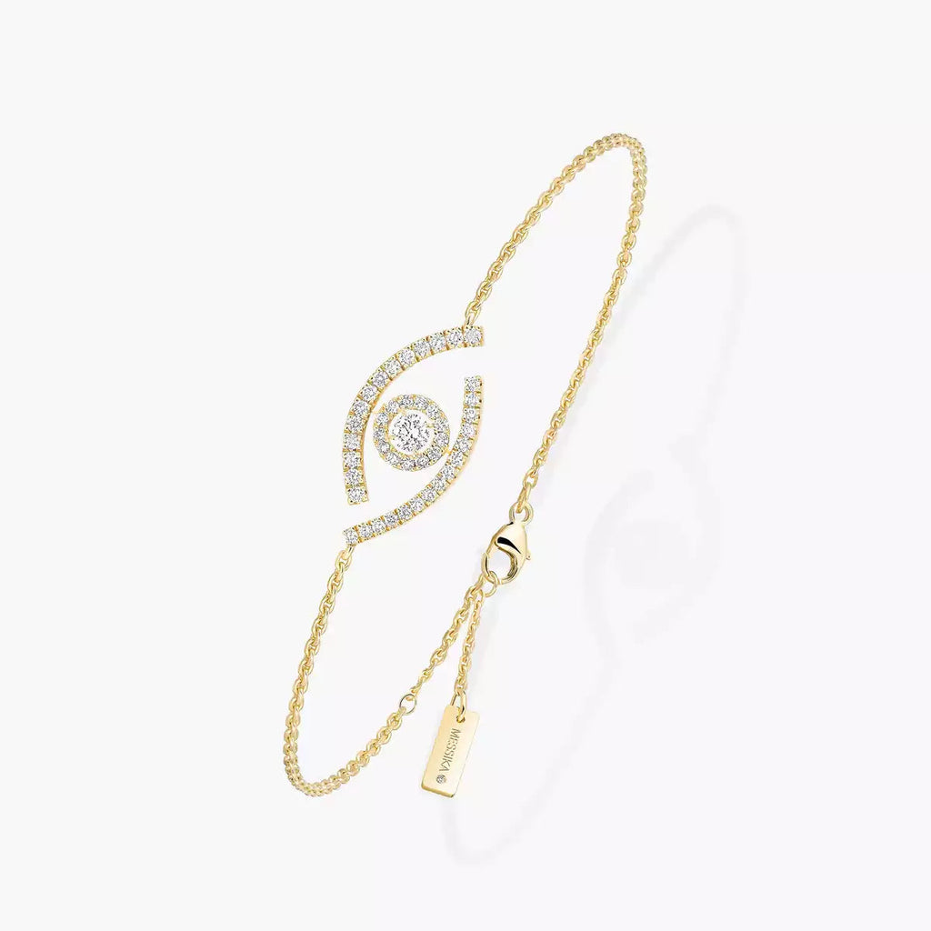 [Loco jewelrys]Lucky Eye Pave-Set Diamond Bracelet