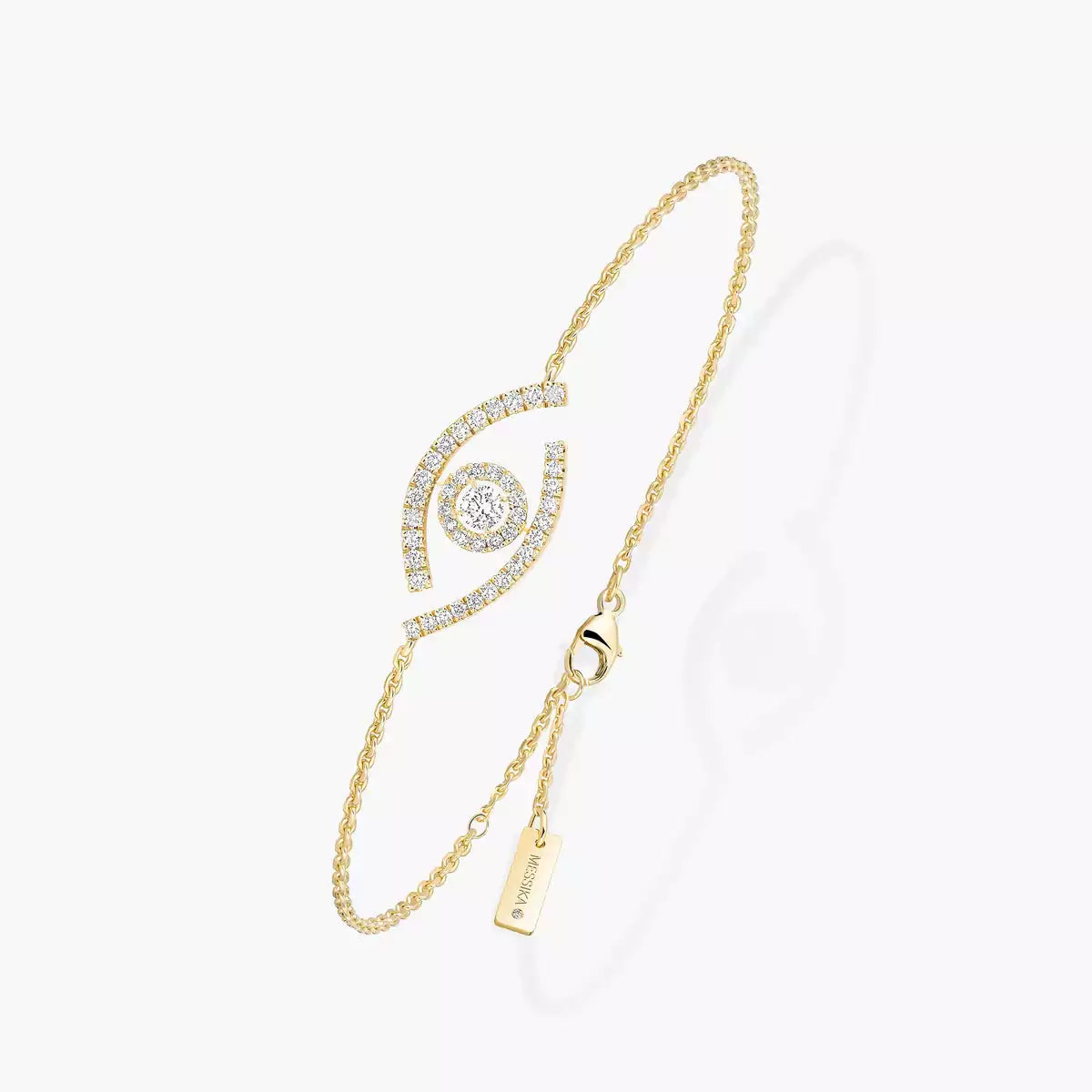 [Loco jewelrys]Lucky Eye Pave-Set Diamond Bracelet