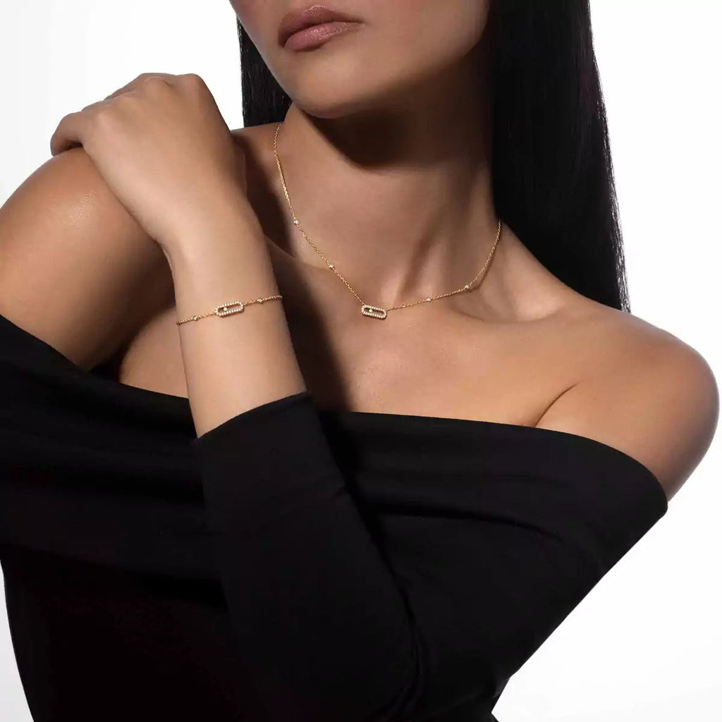[Loco jewelrys]Move Uno Diamond Bracelet
