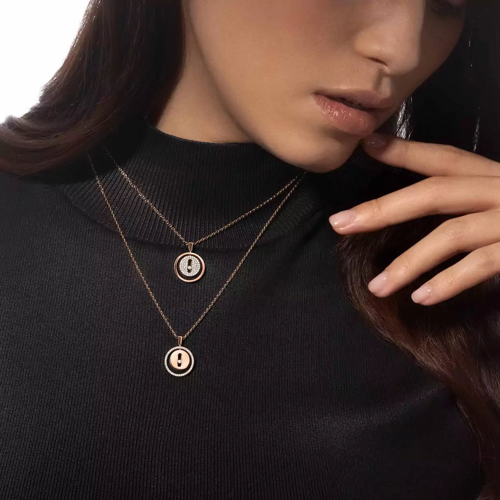 [Loco jewelrys] Lucky Move Diamond Necklace