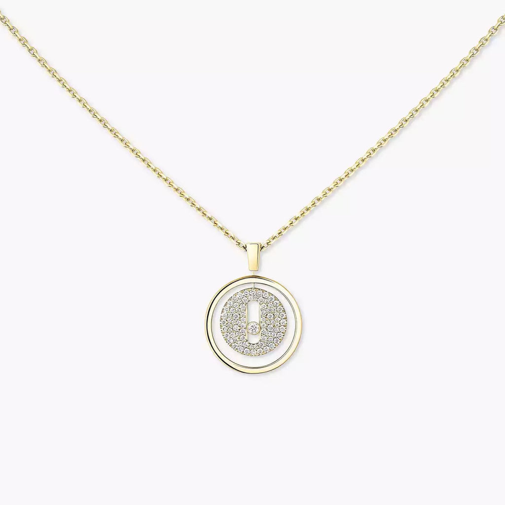 [Loco jewelrys] Lucky Move Diamond Necklace