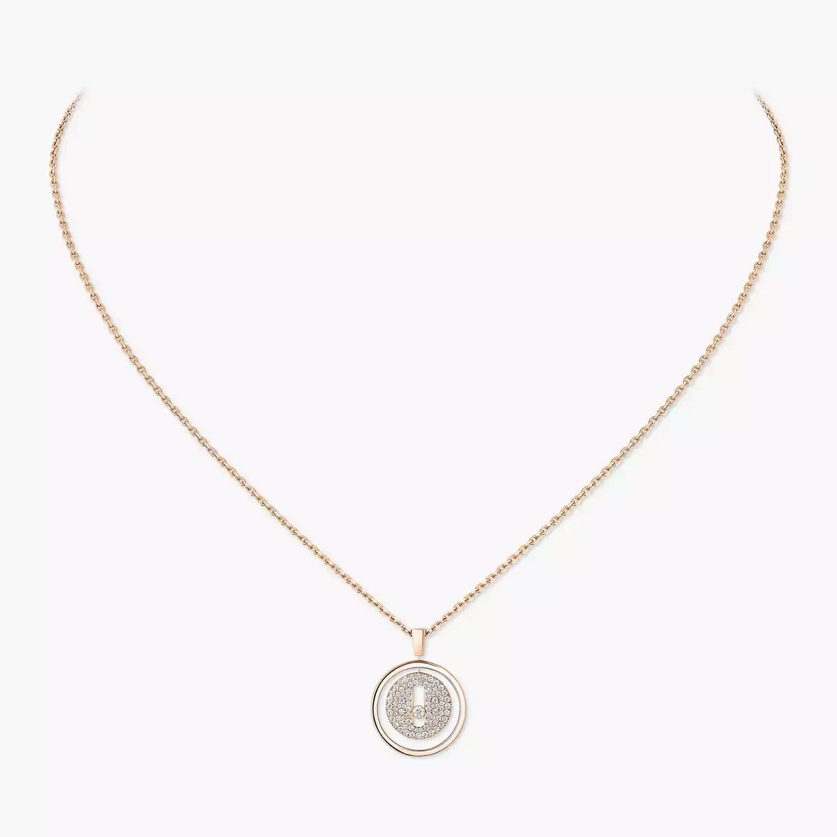 [Loco jewelrys] Lucky Move Diamond Necklace