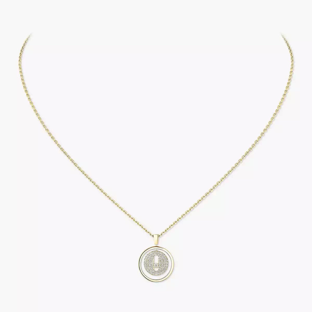 [Loco jewelrys] Lucky Move Diamond Necklace