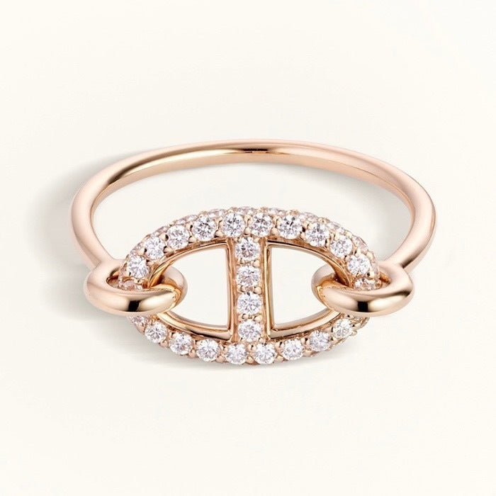 Loco RONDE SMALL DIAMOND RING