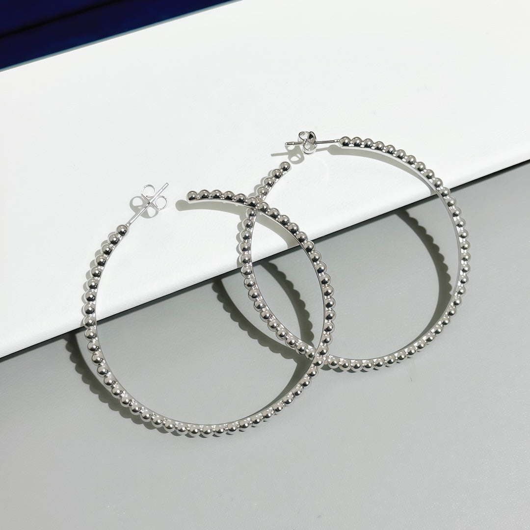 [Loco ]  SMOOTH BEAD STUD EARRINGS