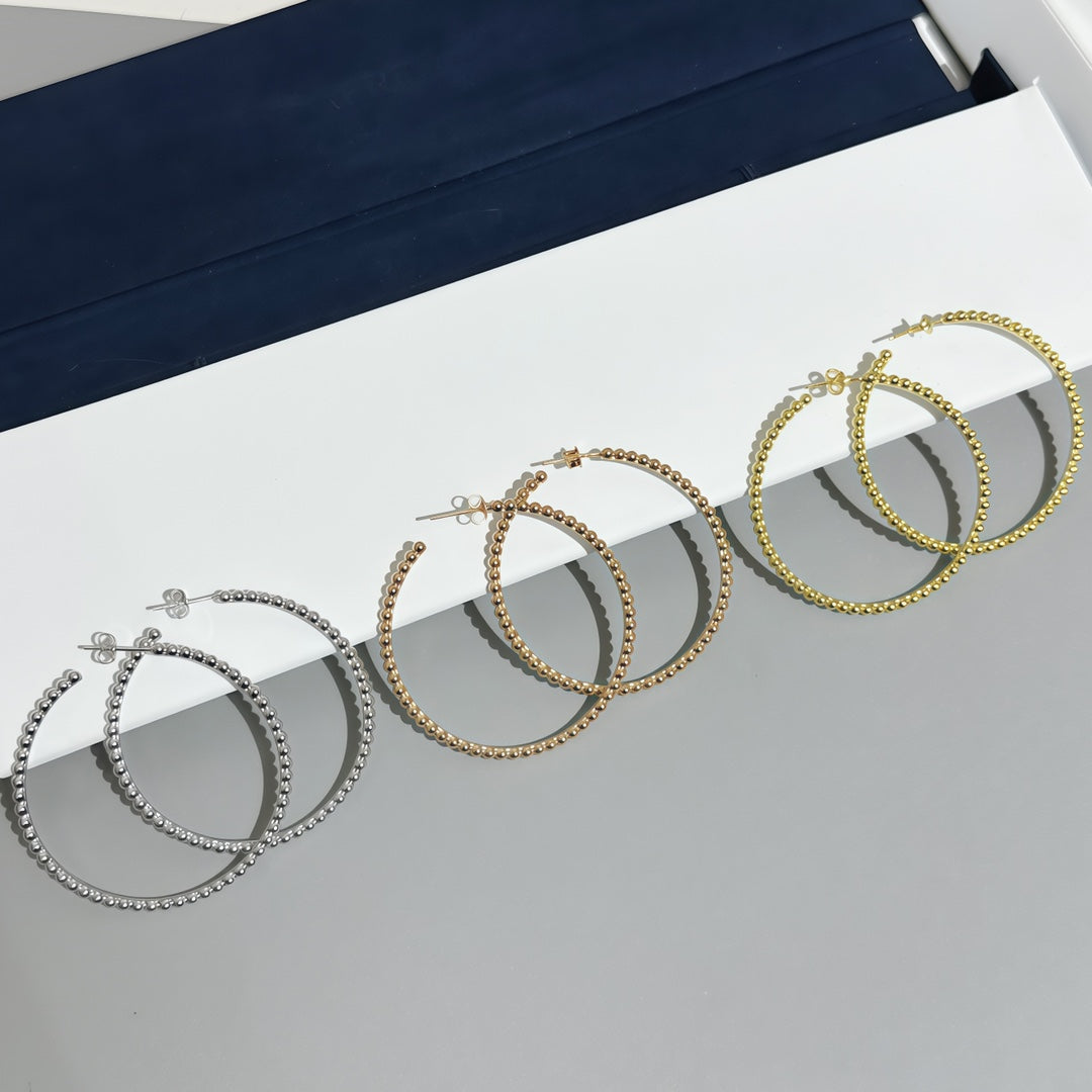 [Loco ]  SMOOTH BEAD STUD EARRINGS