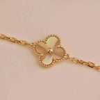 [Loco ]New  CLOVER 5 MOTIF LASER BRACELET COLLECTION
