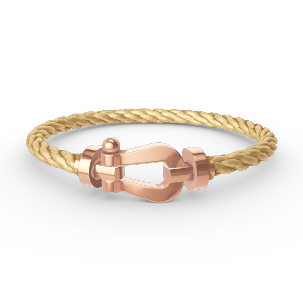 Loco FORCE LARGE HORSESHOE NO DIAMOND BRACELET ROSE GOLD