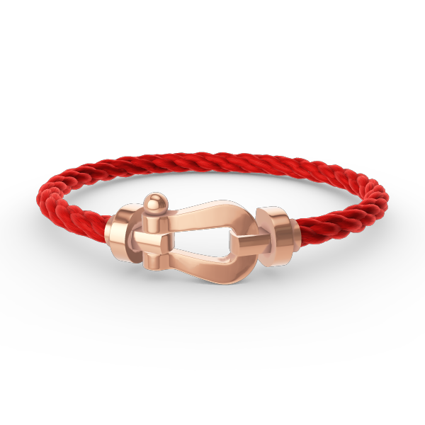 Loco FORCE LARGE HORSESHOE NO DIAMOND BRACELET ROSE GOLD
