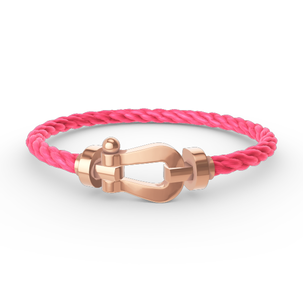 Loco FORCE LARGE HORSESHOE NO DIAMOND BRACELET ROSE GOLD