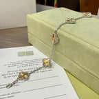 [Loco ]New  CLOVER 5 MOTIF LASER BRACELET COLLECTION