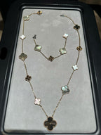 [Loco ] 25 NEW CLOVER 15 MOTIFS GRAY MOTHER-OF-PEARL