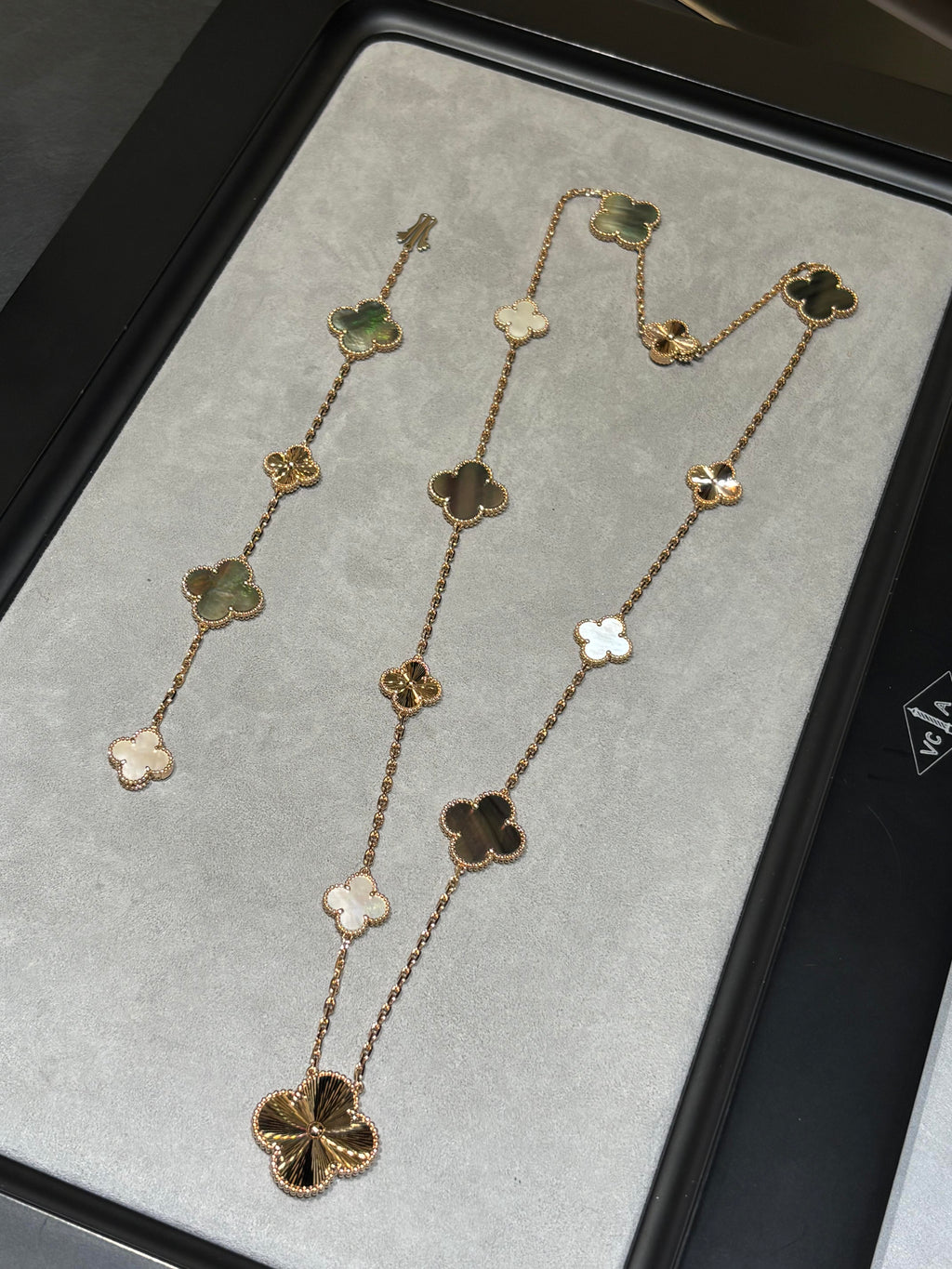 [Loco ] 25 NEW CLOVER 15 MOTIFS GRAY MOTHER-OF-PEARL