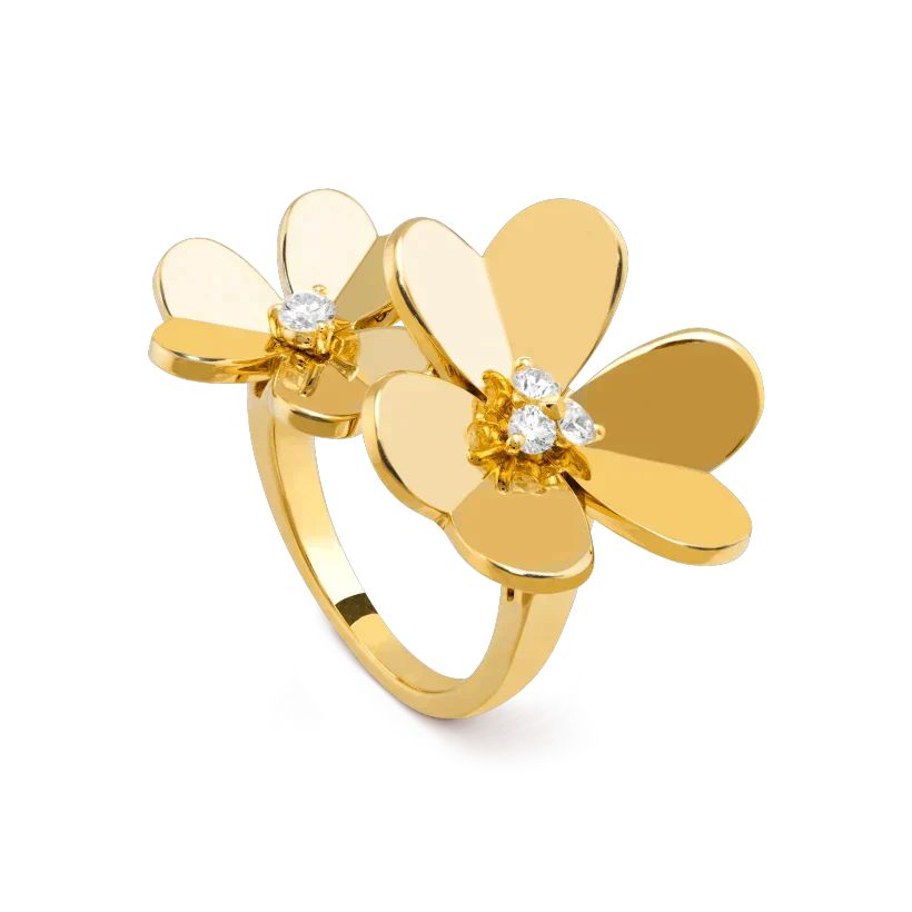 Loco CLOVER COMOS GOLD DIAMOND RING