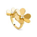 Loco CLOVER COMOS GOLD DIAMOND RING