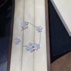 Loco FRIVOLE SILVER 5 FLOWERS BRACELET
