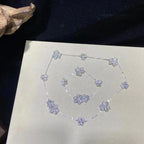 Loco FRIVOLE SILVER 5 FLOWERS BRACELET