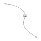 Loco FRIVOLE SILVER FLOWER DIAMOND BRACELET