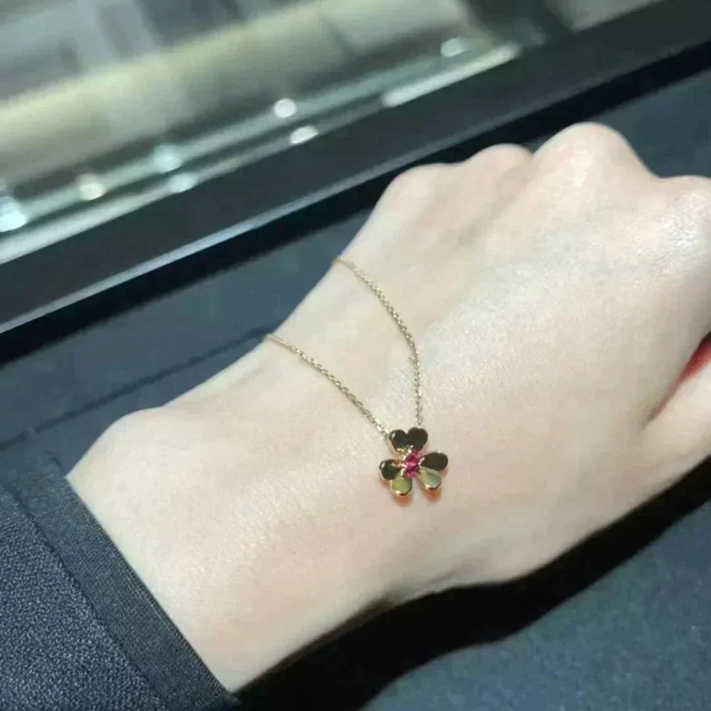 Loco FRIVOLE GOLD FLOWER NECKLACE