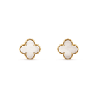 Loco CLOVER MINI GOLD EARRINGS