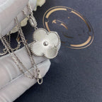 Loco CLOVER 25MM SILVER BIG CLOVER NECKLACE