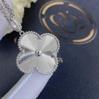 Loco CLOVER 25MM SILVER BIG CLOVER NECKLACE