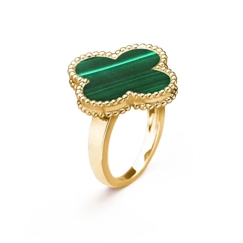 Loco CLOVER MALACHITE RING